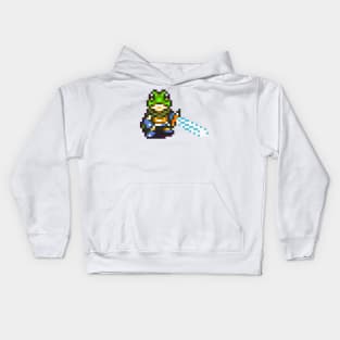 Fighting Frog Sprite Kids Hoodie